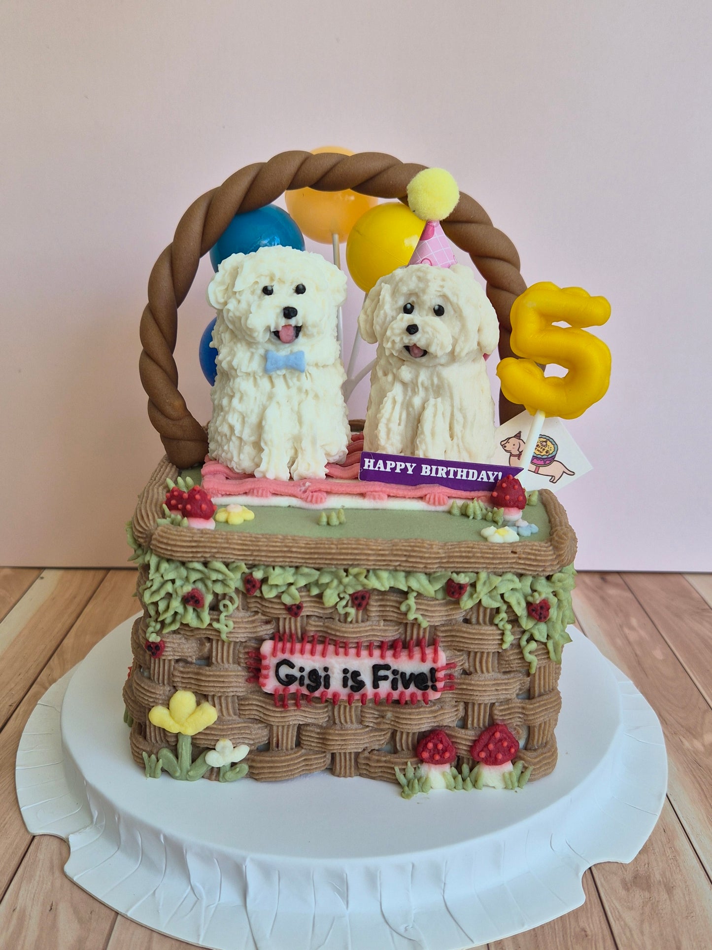 Picnic Basket Cake