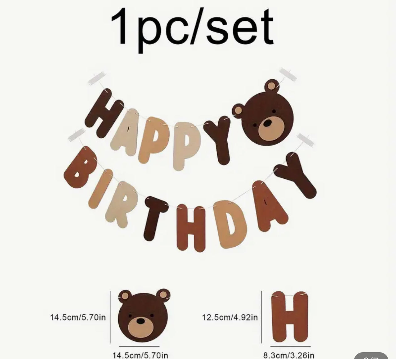 Birthday deco banner