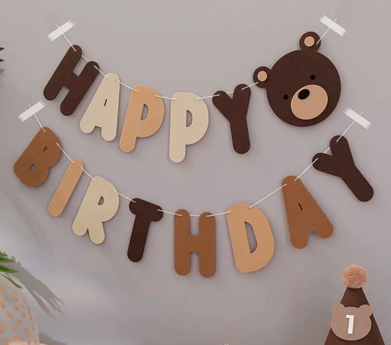 Birthday deco banner