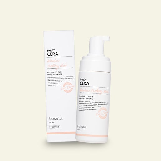 PetO'CERA Waterless Soothing Wash 150ml