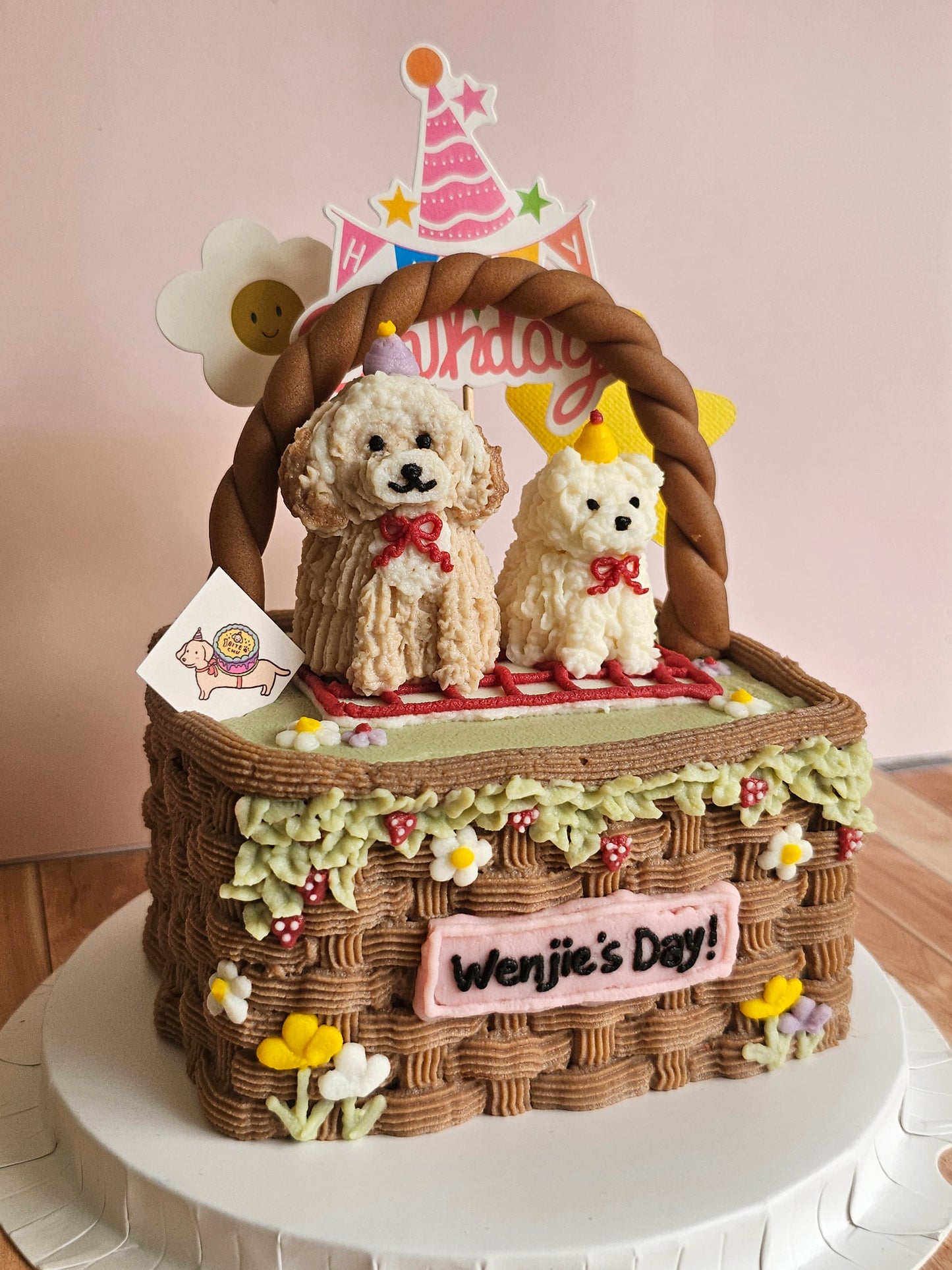 Picnic Basket Cake