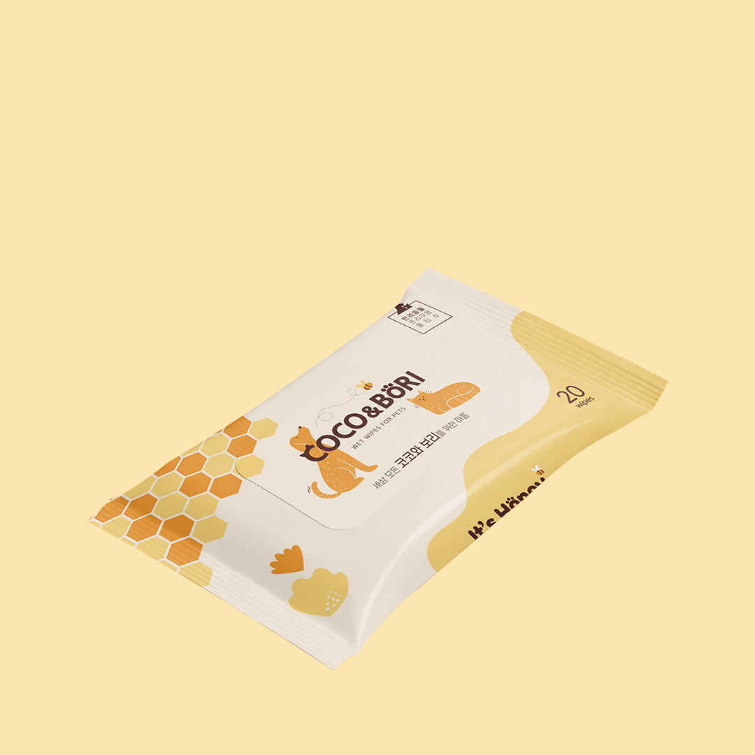 Coco & Bori Wet Wipes 20 Pack